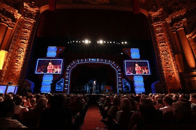 Ellen DeGeneres hosted 'Ellen's Somewhat Special Special' at the Chicago Theatre on Wednesday. The show was taped and will air on TBS later this month.