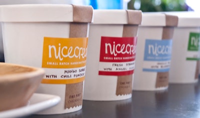 Nice Cream's custom-made ice cream can serve as takeaway gifts.