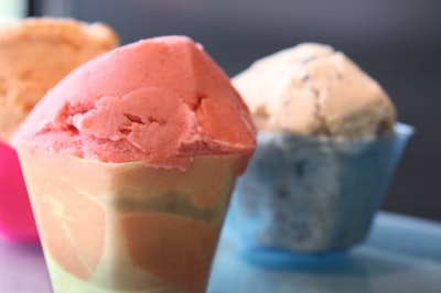 Black Dog Gelato offers gelato and sorbet in seasonal flavors.