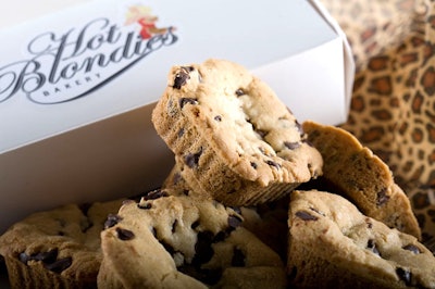 Bar cookies are the specialty of Hot Blondies Bakery.