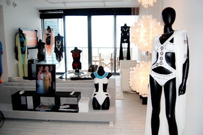 Ivana Sert Beach Fashion, along with 20 other designers, created a mini showroom of its 2011 swimwear line in one of the W South Beach's ninth-floor hotel rooms as part of Salon Allure.
