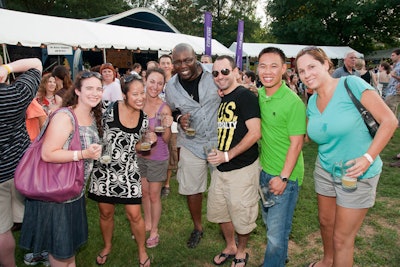 The event catered to Friends of the National Zoo's Young Professionals network but was open to members and nonmembers alike.