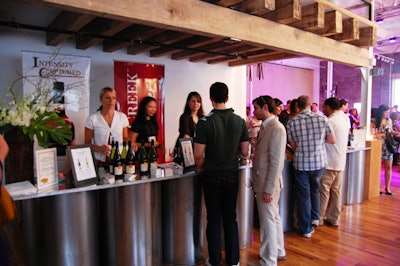 Representatives from 19 wine distributors chatted with guests and provided one-ounce pours of Australian wines.