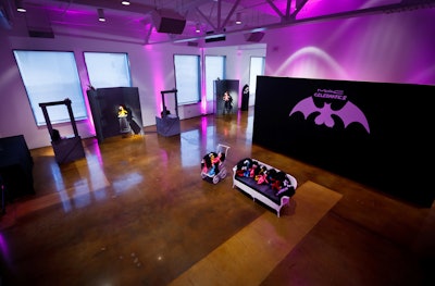 Milk Studios provided a blank canvas for the event.