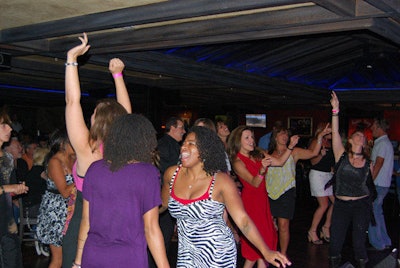 Guests danced at B.B. King's during the Juvenile Diabetes Research Foundation's inaugural 'Rockin' Vegas for the Cure' concert.