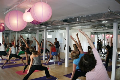 Each week a different yogi does his or her shtick at the Prevention yoga studio.