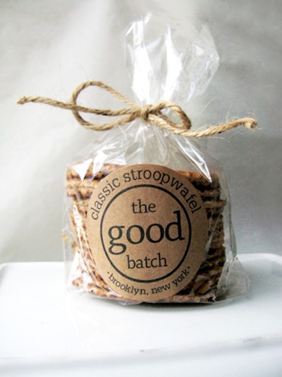 The Good Batch can make gift packages of its homemade stroopwafels.