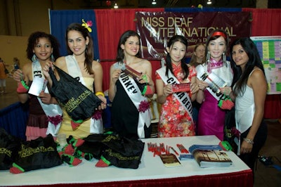 The multiday event included the Miss Deaf International pageant.
