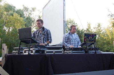 DJs from Mandell Entertainment Group and Superfly Entertainment played tunes throughout the night.