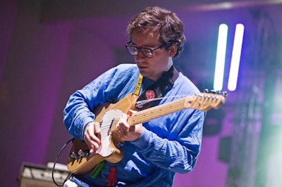 London-based band Hot Chip performed.