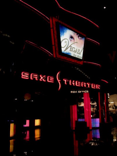 The new $34 million Saxe Theater is near the Planet Hollywood Towers, inside of Miracle Mile Shops.