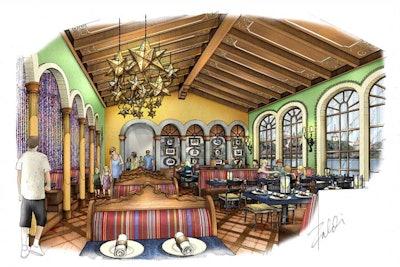 La Hacienda de San Angel's new expanded space will have vaulted ceilings and be able to seat 250 indoors for dinner service.