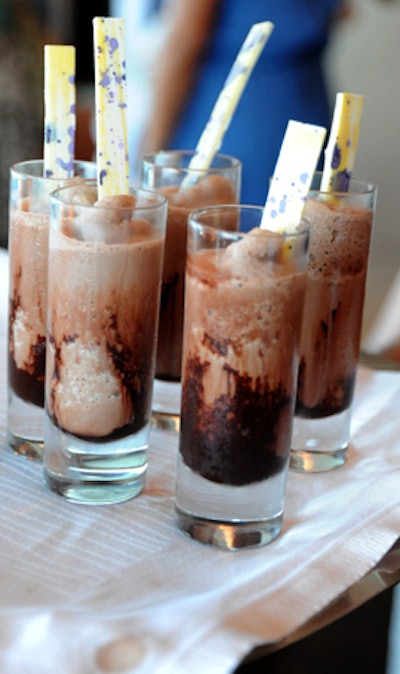 New York's Serendipity 3 restaurant provided mix for its Frozen Hot Chocolate drinks, which were served for dessert.