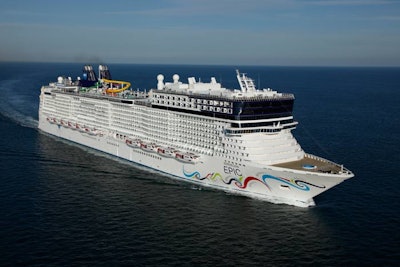 The 1,081-foot ship has accommodations ranging from single-person studios to multiroom private suites.