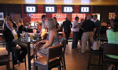 The PNC Diamond Club was open to elite-level ticket holders and featured an open bar and buffet.