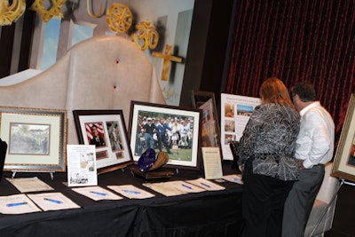 Guests bid $2,000 on silent auction items benefiting Big Brothers Big Sisters of Southern Nevada.