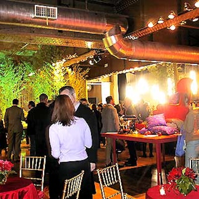 The event was held inside the Altman Building.