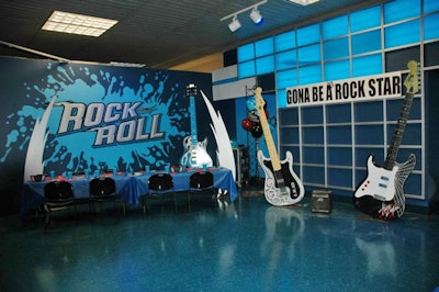 Let's Skate Orlando has five private event spaces, including the Rock Star room for 30 people.