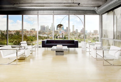Concrete Loft, with sweeping views in multiple directions, recently underwent an overhaul.