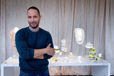 Among the accessories collections on display at the Harper's Bazaar Accessories Bazaar were pieces from jeweler Alexis Bittar (pictured), shoes by Alejandro Ingelmo, and hats from Albertus Swanepoel.