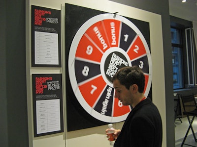As a smart way to encourage consumers to shop, Lord & Taylor created activities only available to those that presented receipts. Prize-giving games included a Wheel of Fortune-style spinning wheel.