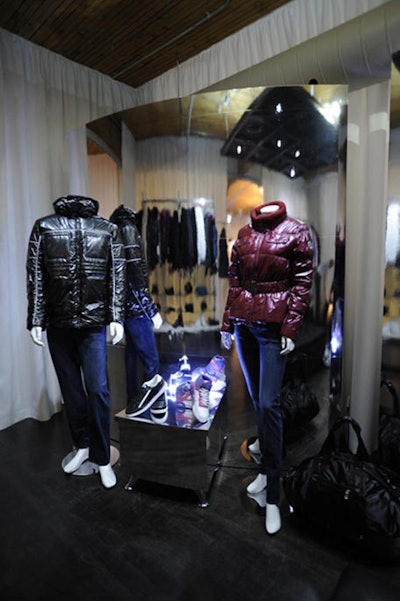Yanic Simard gutted the space that normally houses NKPR's boardroom to create a retail store pop-up for Fila, where the brand showcased items from the fall 2010 collection and previewed its Centennial limited-edition line.