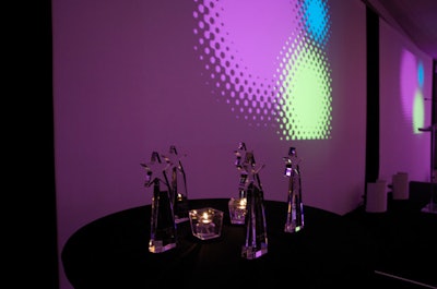 Winners took home awards shaped like shooting stars.