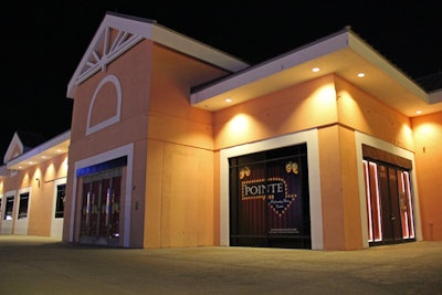 The Pointe is on the second floor of the Pointe Orlando dining and entertainment complex on International Drive.