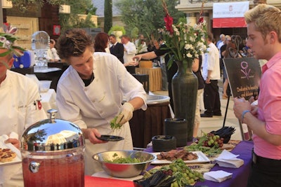 About 1,300 guests came out for the event on a mild-for-Las Vegas September day.