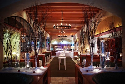 The premiere party for Let Me In took over Westwood's Napa Valley Grille, where a snowy look provided the backdrop.