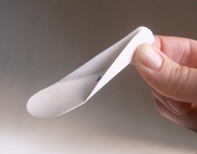 The Ecotaster is an eco-friendly disposable tasting spoon.