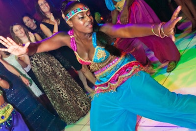 Dancers performed at this year's Storybook Ball and stayed on theme in Aladdin-inspired costumes.