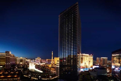 The Cosmopolitan of Las Vegas expects to welcome its first guests on December 15.