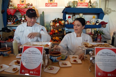 ShopRite returned as the presenting sponsor of the Grand Tasting, allowing the grocery store to reach a wider audience of food-focused consumers. As an additional experiential element this year, ShopRite staged cooking demonstrations with the director of its culinary workshop program, chef Faith Alahverdian.