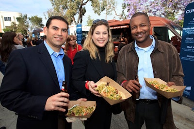 Ciudad Catering provided tacos for Sony Pictures Television's employee appreciation day in Los Angeles.