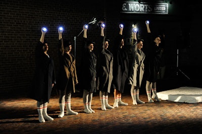 In October, the fifth annual Scotiabank Nuit Blanche art celebration featured 130 projects, including a dance performance called 'Look Listen Move' at Toronto's Distillery District.