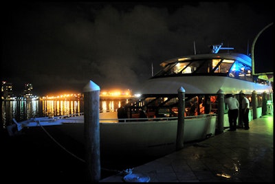 Thursday night the group had a dinner cruise around Biscayne Bay aboard Water Fantaseas' Midnight Sun.
