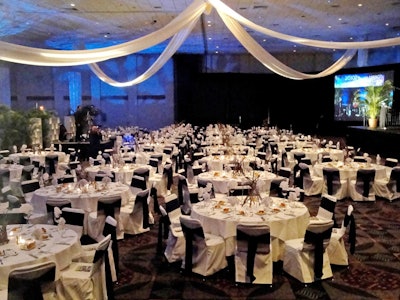 The event took place in the recently renovated D Ballroom of the Miami Beach Convention Center.