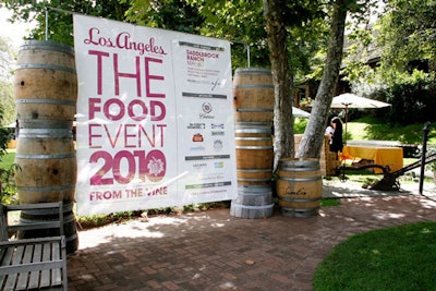 Los Angeles magazine's 'The Food Event: From the Vine 2010' took to the Saddlerock Ranch.