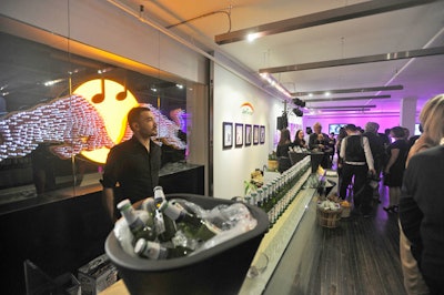 About 250 guests attended the benefit, held at Red Bull 381 Projects on Queen Street West.