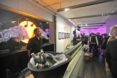 About 250 guests attended the benefit, held at Red Bull 381 Projects on Queen Street West.