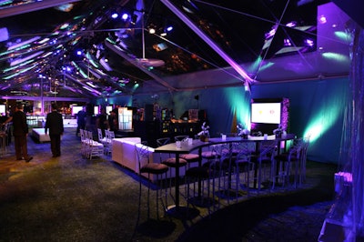 The event was the first held under the London's new perma-tent structure.