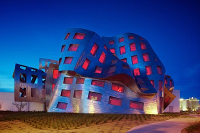 The Cleveland Clinic Lou Ruvo Center for Brain Health recently debuted the dramatic Frank Gehry-designed Keep Memory Alive Event Center.