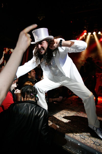With Andrew W.K. as the host, this year's shows took on more of a rock concert format than previously.