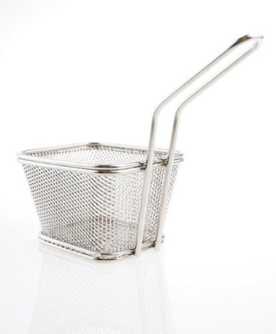 Mini fry basket, $2, available in Toronto from Exclusive Affair Rentals