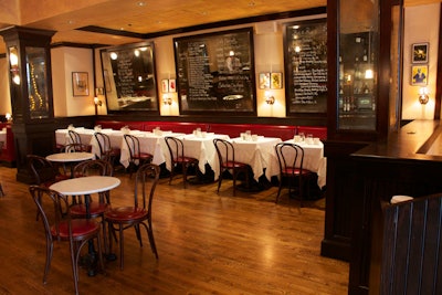 Back Bay Social Club is reminiscent of the supper clubs of the 1960s.