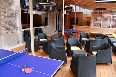 Ping pong, board game, beer pong and crazy golf bars, British GQ