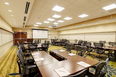 All rooms feature the latest in audiovisual technology and flexible seating configurations.