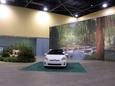 The Green Way exhibit had its own area for consumers to compare eco-friendly models side by side.