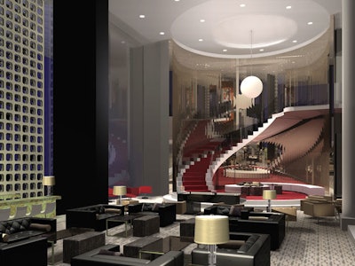 The W Hollywood offers a variety of new event spaces.